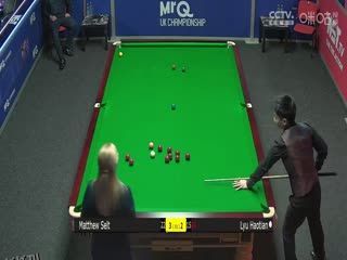 2023斯诺克英锦赛资格赛晋级轮 吕昊天3-6马修·塞尔特 20231122（李照） 海报