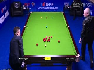 斯诺克天津国锦赛第一轮第二轮 大卫·格雷斯1-6约翰·希金斯 20231105 海报