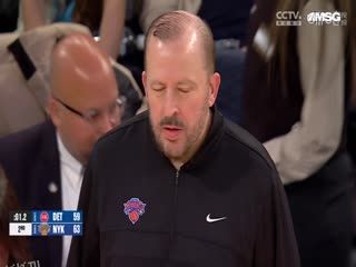 NBA常规赛 活塞VS尼克斯 20250114 高清海报