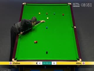 2023斯诺克英锦赛第二轮 罗尼·奥沙利文6-5罗伯特·米尔金斯 20231130 海报