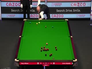 斯诺克 加里·威尔逊4-3克里斯·沃克林 20230926 海报