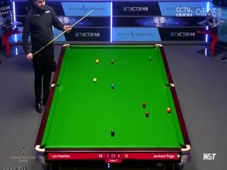 2023斯诺克苏格兰公开赛 吕昊天4-0杰克逊·佩吉 20231212 海报