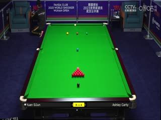 斯诺克 阿什利·卡蒂2-5袁思俊 20231011 海报