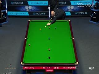 2023斯诺克苏格兰公开赛 周跃龙5-4斯图尔特·宾汉姆 20231215（李照） 海报