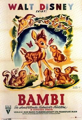 小鹿斑比 Bambi[电影解说] 高清海报