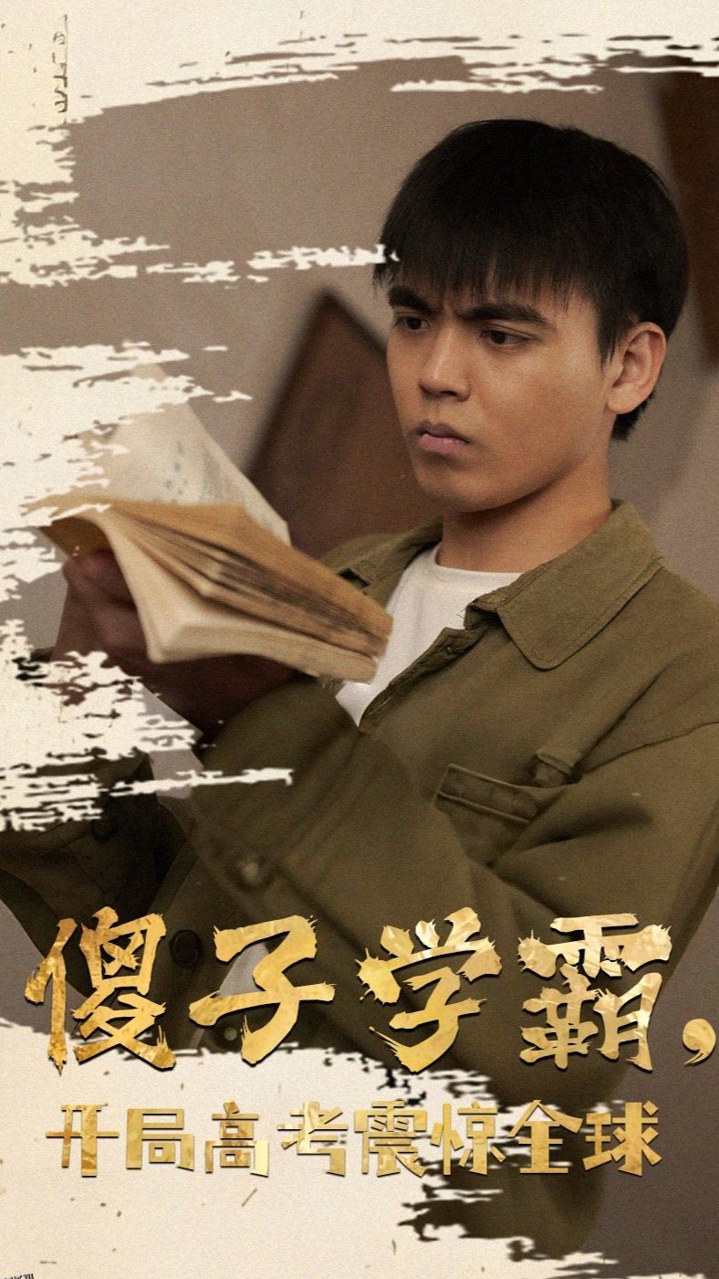 傻子学神(傻子学霸，开局高考震惊全球) 海报