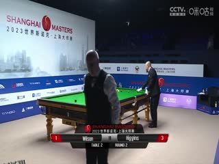 斯诺克 凯伦·威尔逊3-6约翰·希金斯 20230912 海报