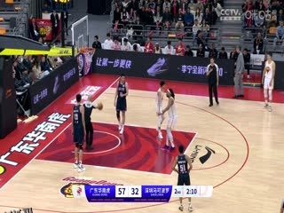 CBA常规赛第21轮 广东华南虎VS深圳马可波罗 20231225（孙博、殳海、佳依） 海报