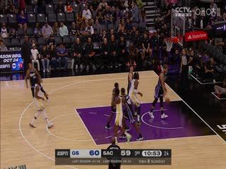 NBA季前赛 勇士VS国王 20231016 海报