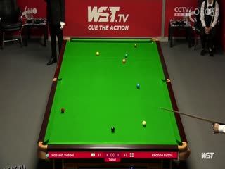 斯诺克 侯赛因·瓦菲6-1瑞安·埃文斯 20230920 海报