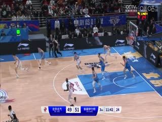 CBA常规赛第18轮 北京北汽VS新疆伊力特 20231217（谭成国） 海报