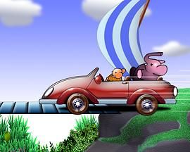 小鼠和大象的创意 海报