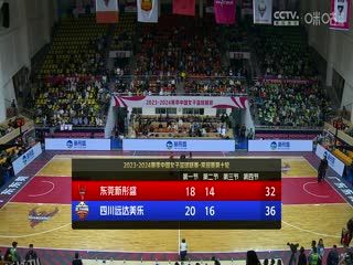 WCBA常规赛第10轮 东莞新彤盛VS四川远达美乐 20231113(盛云飞) 海报