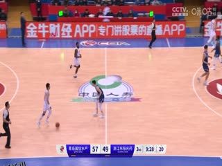 CBA常规赛第18轮 青岛国信水产VS浙江东阳光药 20231218（吕程、殳海） 海报