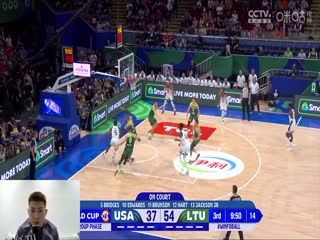 男篮世界杯 美国VS立陶宛 20230903（野球帝-马师傅） 海报