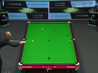 斯诺克 巴里·霍金斯4-1斯莱瑟 20231023（李照） 海报