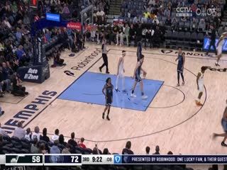 NBA常规赛 爵士VS灰熊 20250313 海报