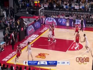 CBA常规赛第35轮 深圳马可波罗VS新疆伊力特 20250125 高清海报