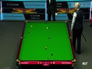 斯诺克 巴里·霍金斯5-4卢卡·布雷塞尔 20230825 海报