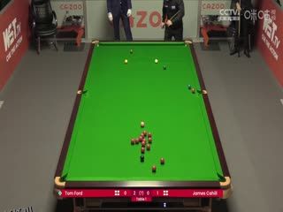 斯诺克 詹姆斯•卡希尔1-4汤姆•福特 20230814（李照） 海报