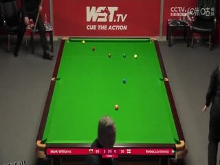 斯诺克 马克·威廉姆斯6-0丽贝卡·肯纳 20230921（李照） 海报