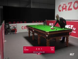 斯诺克 大卫·利利1-4吕昊天 20230818（李照） 海报