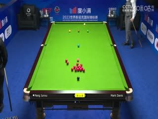 斯诺克天津国锦赛32进16马克·戴维斯3-6庞俊旭 20231107 海报