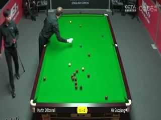 斯诺克 马丁·奥唐奈4-2贺国强 20231005 海报