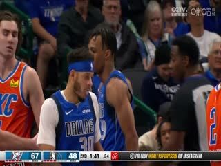 NBA常规赛 雷霆VS独行侠 20231203 海报
