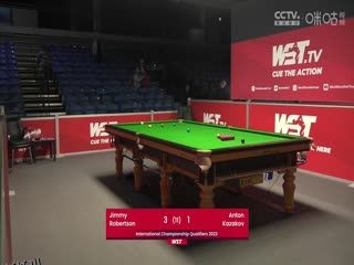 斯诺克 吉米·罗伯逊6-2安东·卡扎科夫 20230920（李照） 海报