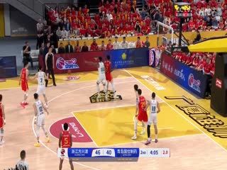 CBA季后赛四分之一决赛 浙江方兴渡VS青岛国信制药 20250423 海报