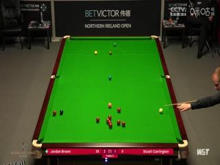 斯诺克 乔丹·布朗4-2斯图尔特·卡灵顿 20231018 海报