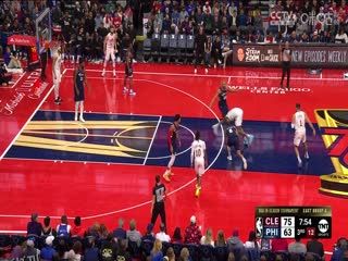 NBA季中赛 骑士VS76人 20231122 海报