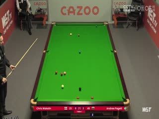 斯诺克 克里斯·沃克林4-3安德鲁·帕吉特 20230816（李照） 海报