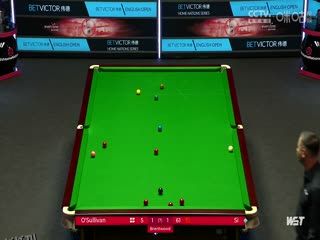 斯诺克 罗尼·奥沙利文4-2斯佳辉 20231005 海报