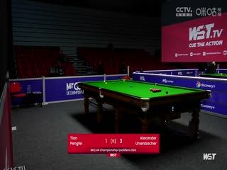 2023斯诺克英锦赛资格赛 田鹏飞3-6亚历山大·乌尔森巴赫 20231120 海报