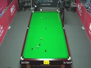 斯诺克 曹宇鹏4-0大卫·吉尔伯特 20231003 海报