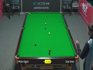 斯诺克 迪伦·埃默里1-5约翰·希金斯 20230822 海报