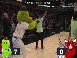 NBA常规赛 热火VS公牛 20250410 海报