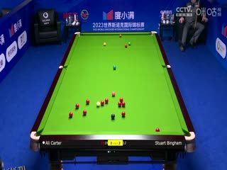 斯诺克天津国锦赛32进16宾汉姆4-6阿里·卡特 20231107 海报