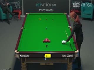 2023斯诺克苏格兰公开赛 马丁·奥唐奈4-2詹姆·克拉克 20231212 海报