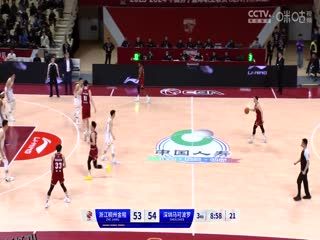 CBA常规赛第15轮 浙江稠州金租VS深圳马可波罗 20231211（李嘉伟） 海报