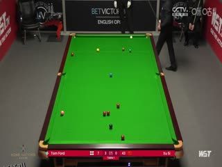 斯诺克 汤姆·福德4-3徐思 20230908（李照） 海报