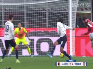 意甲联赛 AC米兰VS卡利亚里 20250112 高清海报