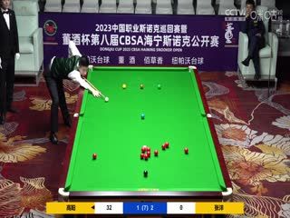 斯诺克 张洋3-4高阳 20230518 海报