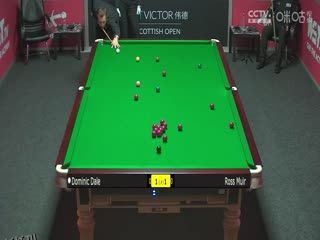 斯诺克苏格兰公开赛资格赛 罗斯·缪尔1-4多米尼克·戴尔 20231101 海报