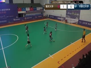 中国大学生五人制足球联赛（女子组总决赛） 重庆大学vs内蒙古大学 20231130 海报