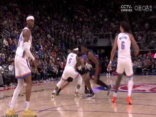 NBA常规赛 雷霆VS活塞 20250316 海报