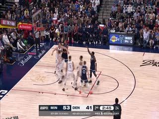 NBA常规赛 森林狼VS掘金 20250313 海报