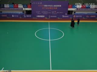 中国大学生五人制足球联赛（女子组总决赛）决赛日 上海立信会计金融学院vs赣南师范大学 20231206 海报